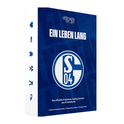 Ultimate Dropz Ein Leben Lang Schalke 04 Trading Card Box - underpaidcollectibles