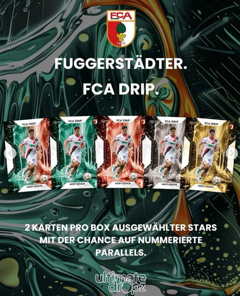 Ultimate Dropz FC Augsburg Fuggerstädter Sammelkartenbox - underpaidcollectibles