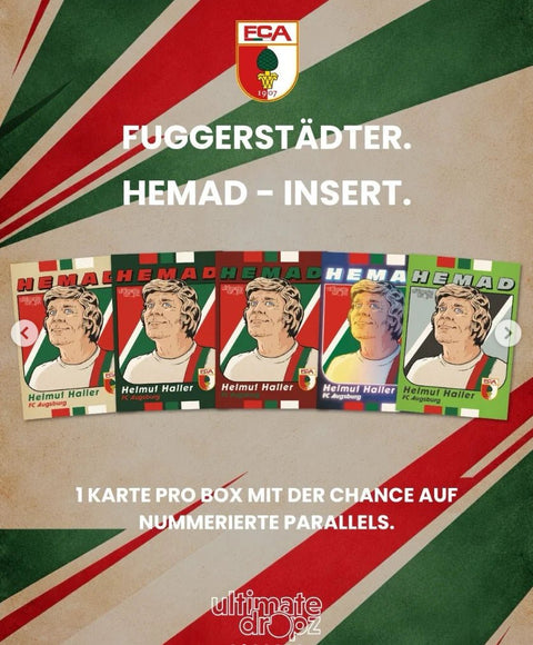 Ultimate Dropz FC Augsburg Fuggerstädter Sammelkartenbox - underpaidcollectibles
