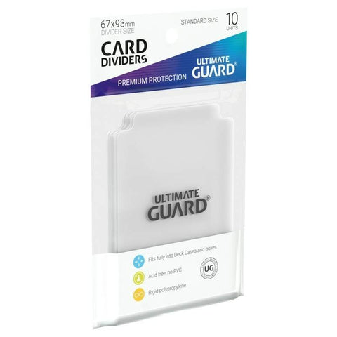Ultimate Guard Kartentrenner Standard Transparent (10 Stück) - underpaidcollectibles