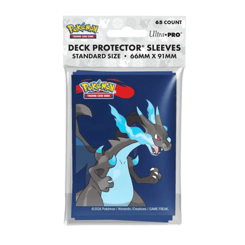 Ultra Pro: Mega Charizard X - 65ct Deck Protector® Sleeves für Pokémon TCG - underpaidcollectibles