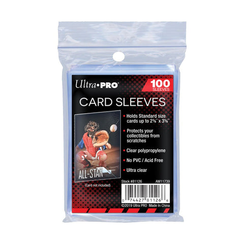 Ultra Pro Resealable Graded Card Sleeves (Pack of 100)