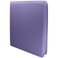 Ultra Pro - Vivid 12 - Pocket Zippered PRO - Binder: Purple - underpaidcollectibles