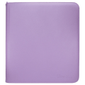 Ultra Pro - Vivid 12 - Pocket Zippered PRO - Binder: Purple - underpaidcollectibles