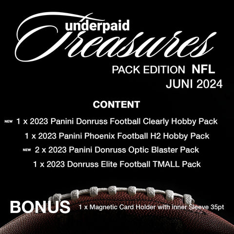 underpaid Treasures Pack Edition Football Juni 2024 - underpaidcollectibles
