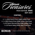 underpaid Treasures Wrestling WWE Pack Edition September 2024 - underpaidcollectibles