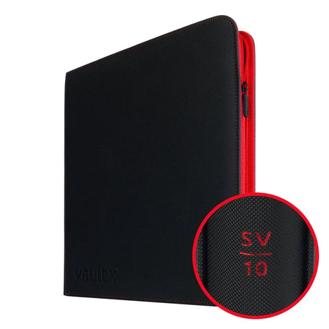 VaultX 12-Pocket Exo-Tec Zip Binder - underpaidcollectibles VaultX 12-Pocket Exo-Tec Zip Binder - underpaidcollectibles