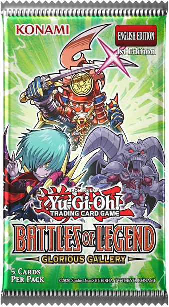 Yu - Gi - Oh! - Battles of Legend: Glorious Gallery Boosterpack (EN) - underpaidcollectibles