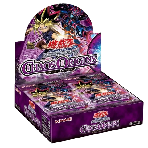 YuGiOh! - Chaos Origins Booster Display Box (JP) - underpaidcollectibles