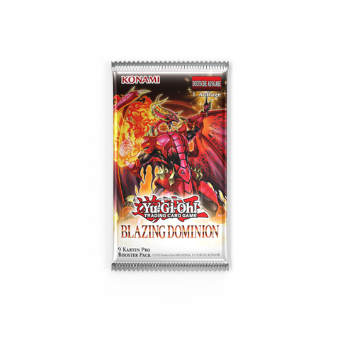 YuGiOh! - Blazing Dominion Booster Pack (DE)