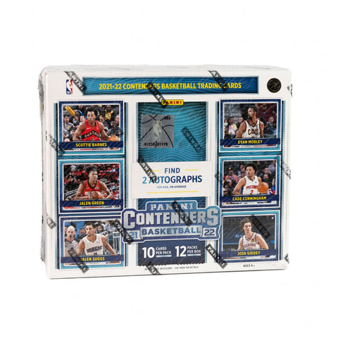 2021-22 Panini NBA Contenders Basketball Hobby Box - underpaidcollectibles