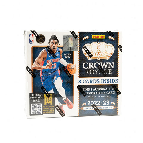 2022-23 Panini Crown Royale Basketball NBA Hobby Box - underpaidcollectibles