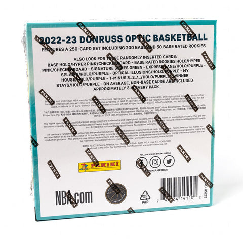 2022-23 Panini Donruss Optic Basketball NBA Mega Box - underpaidcollectibles