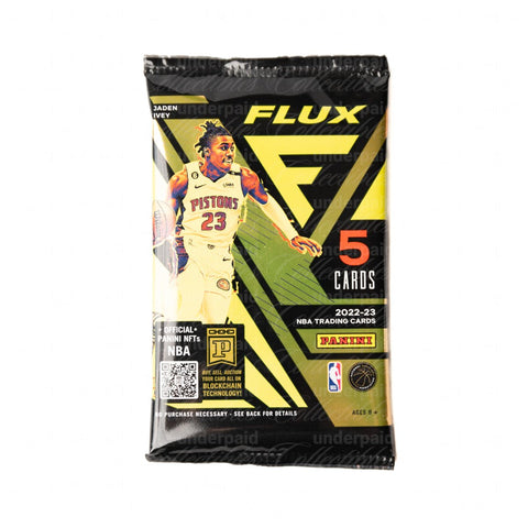 2022-23 Panini NBA Flux Hobby Pack (1 Pack) - underpaidcollectibles