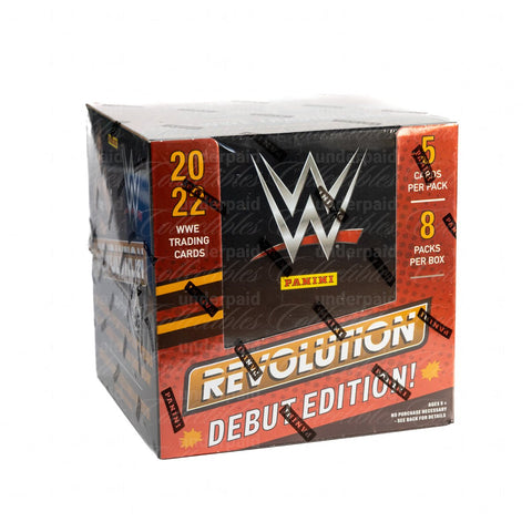 2022 Panini Revolution WWE Wrestling Hobby Box - underpaidcollectibles