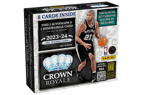2023-24 Panini Crown Royale Basketball NBA Hobby Box - underpaidcollectibles