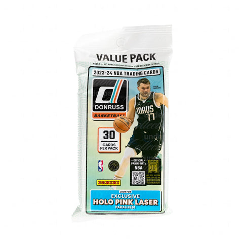 2023-24 Panini Donruss Basketball NBA Value Fat Pack Box - underpaidcollectibles