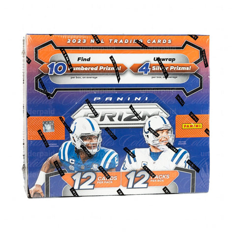 2023 Panini Football NFL Prizm Hobby Box - underpaidcollectibles