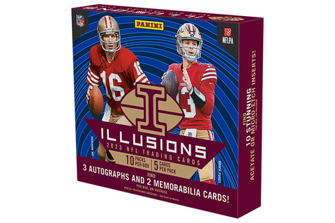 2023 Panini Illusions Football NFL Hobby Box - underpaidcollectibles