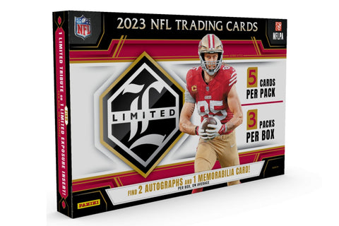 2023 Panini Limited NFL Football Hobby Box - underpaidcollectibles