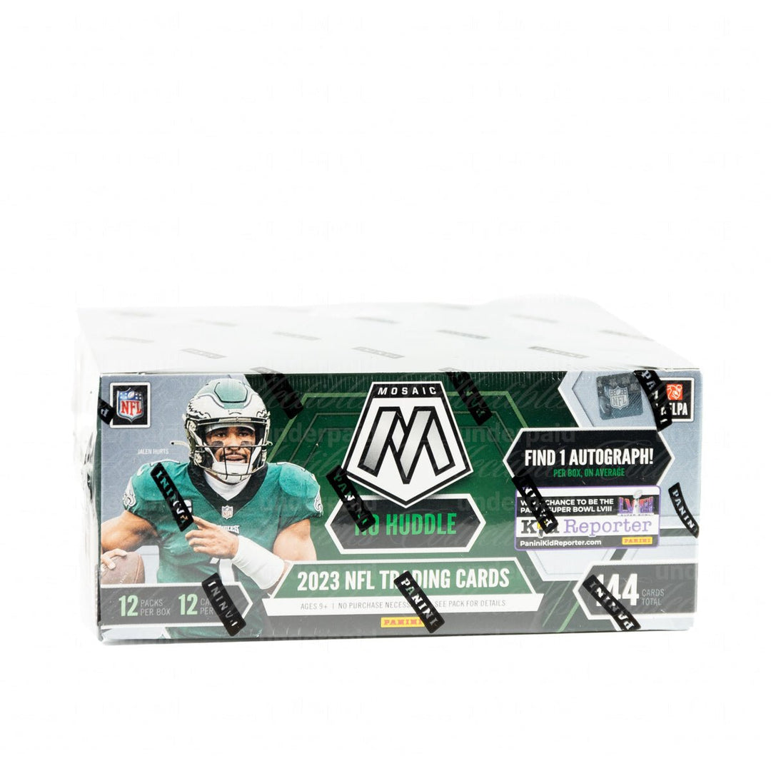 2023 Panini Mosaic Football NFL No Huddle Hobby Box - underpaidcollectibles
