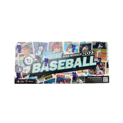 2023 Topps Heritage High Number Baseball Hobby Box - underpaidcollectibles