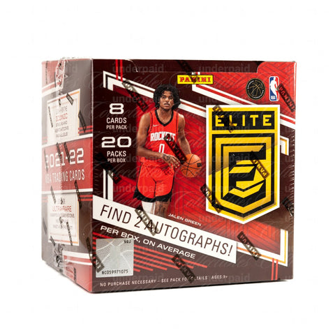 21-22 Donruss Elite Basketball Hobby Box - underpaidcollectibles