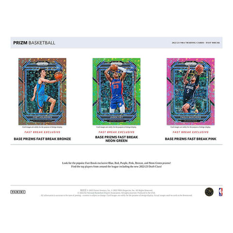 22-23 Panini Prizm Fast Break Basketball Hobby - underpaidcollectibles