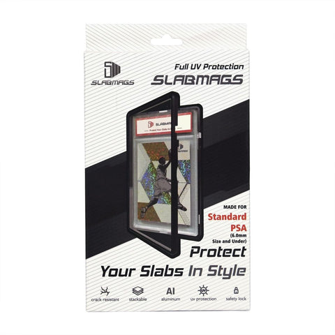 Black - Standard PSA Slabmags (Compatible With Standard CGC, CSG & AGS Slabs) - underpaidcollectibles