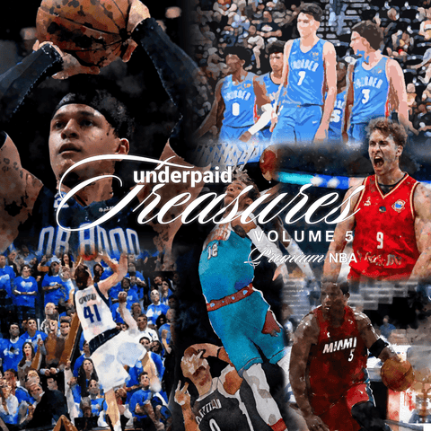 COMING SOON - underpaid Treasures Volume 5 Premium Basketball - underpaidcollectibles