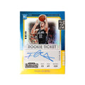 Franz Wagner 2021-22 Panini NBA Contenders Optic Gold Rookie Autograph /10 - underpaidcollectibles