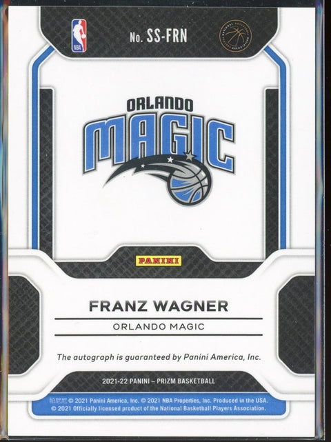 Franz Wagner 2021-22 Panini NBA Prizm Sensational Signatures Rookie Auto - underpaidcollectibles