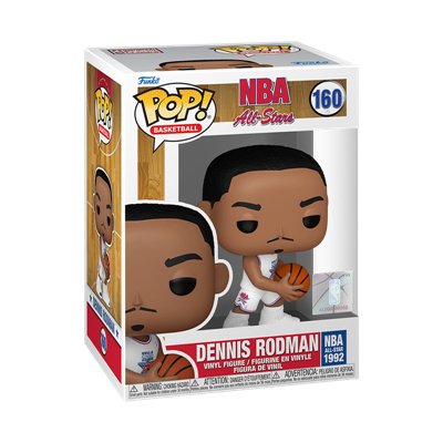 Funko POP! NBA: Legends - Dennis Rodman (1992) - underpaidcollectibles