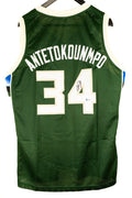 Giannis Antetokounmpo Autographed Custom Bucks Jersey - underpaidcollectibles