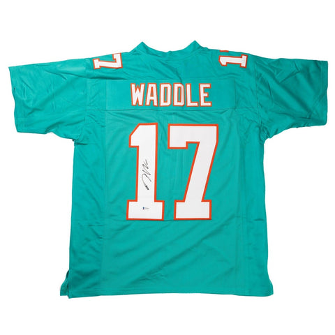 Jaylen Waddle Autographed Custom Dolphins Jersey BGS - underpaidcollectibles