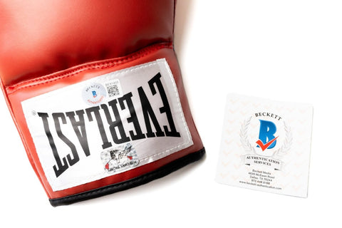 Mike Tyson Everlast Autographed Boxing Glove - underpaidcollectibles