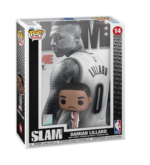 NBA Cover POP! Basketball Vinyl Figur Damian Lillard (SLAM Magazin) 9 cm - underpaidcollectibles
