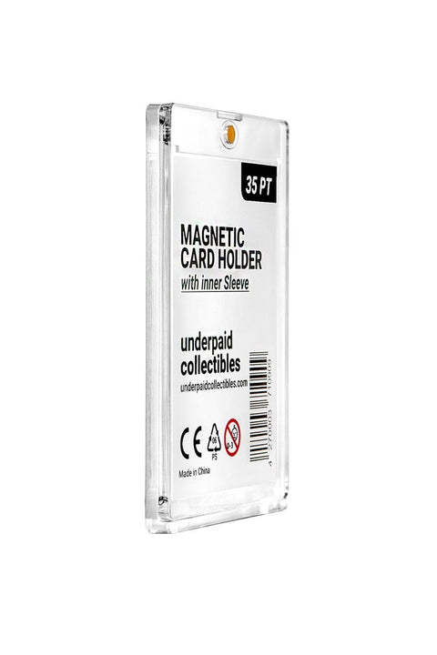 One Touch Magnetic Cardholder - with inner Sleeve by underpaidcollectibles - underpaidcollectibles One Touch Magnetic Cardholder - with inner Sleeve by underpaidcollectibles - underpaidcollectibles