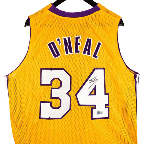 Shaquille O’Neal Autographed Custom Jersey Los Angeles - underpaidcollectibles