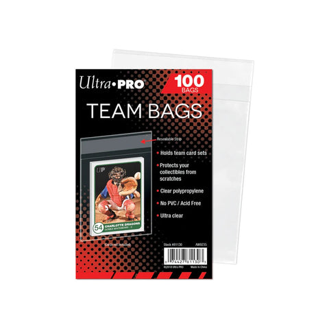 Ultra Pro: Team Bags Standardgröße (100 Stk.) - underpaidcollectibles