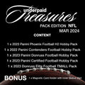underpaid Treasures Pack Edition Football März 2024 - underpaidcollectibles